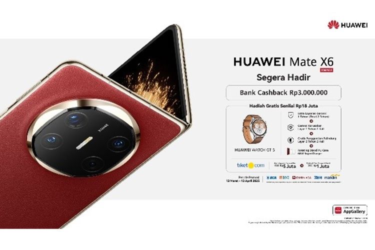 Konsumen dapat melakukan pemesanan secara online melalui HUAWEI Official Store di sejumlah platform e-commerce.