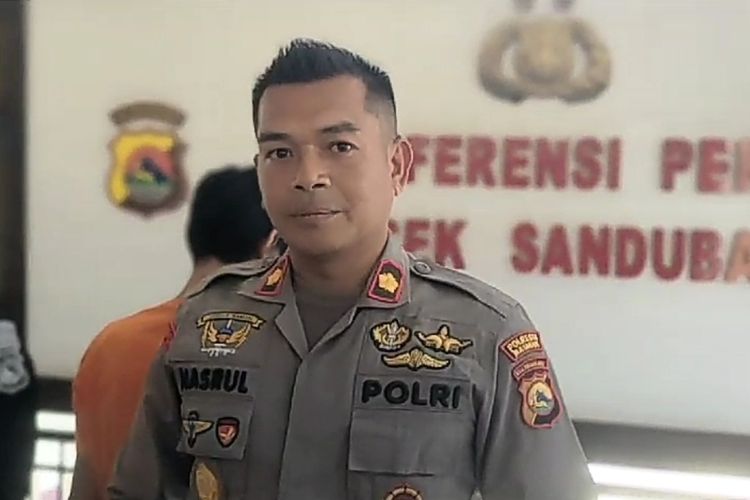 Jumpa pers polsek Sandubaye Polresta Mataram ungkap kasus pencurian kris, Senin (21/8/2023)