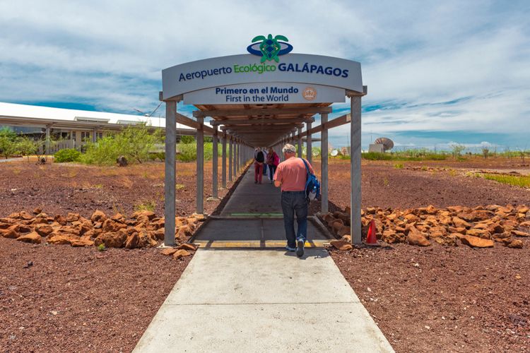 Ecology Airport, Galapagos, Ecuador