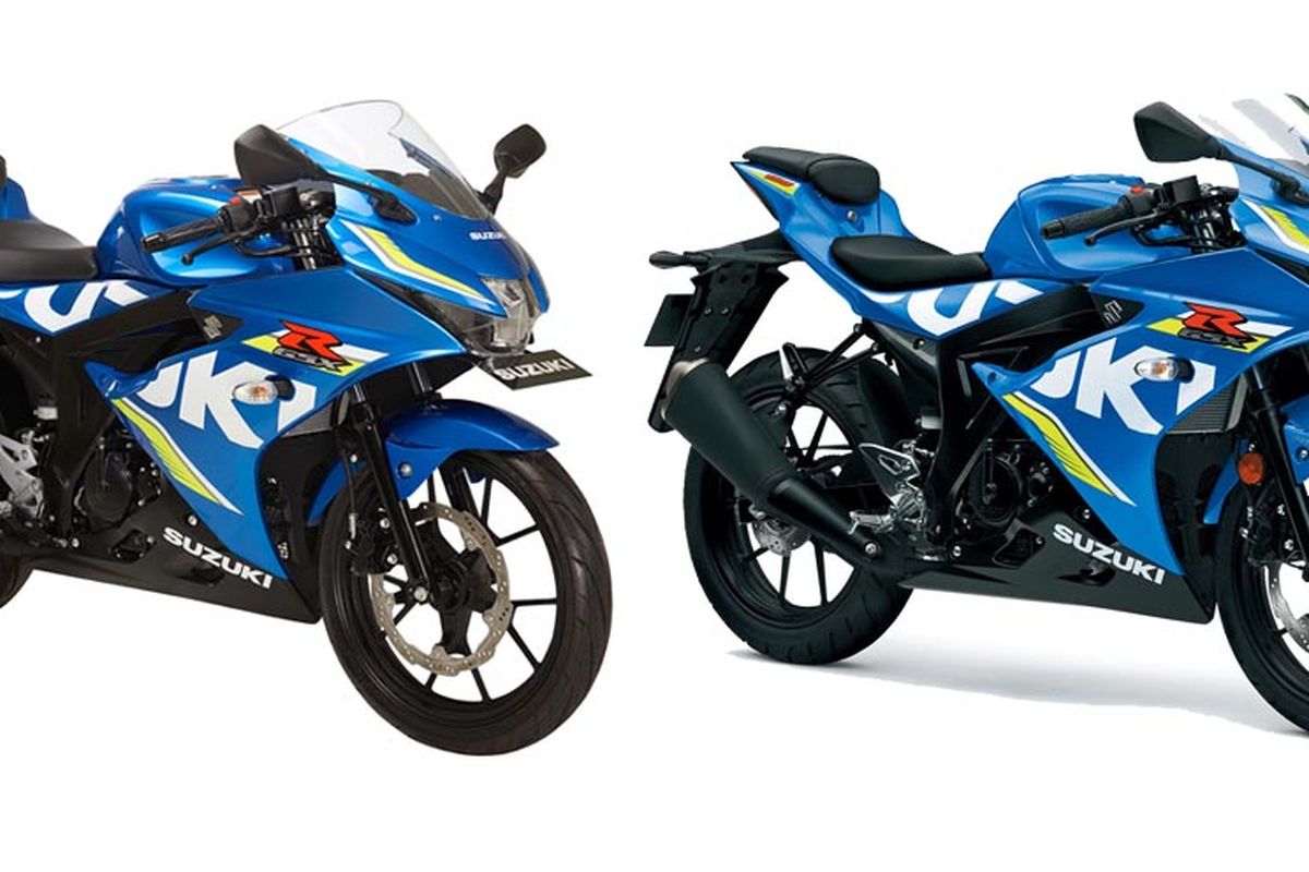 Suzuki GSX-R 150 dan GSX-R 125. Ada yang bisa membedakannya?