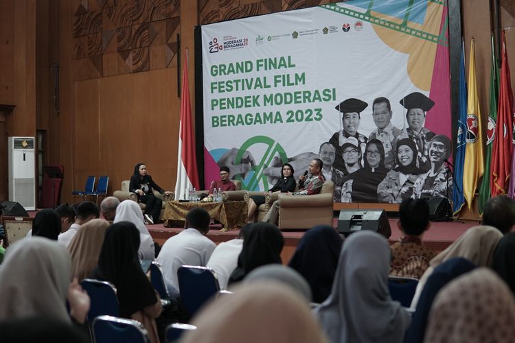 PeaceGen, UPI dan Balitbang Kemenag menggelar Festival Film Pendek Moderasi Beragama 2023 pada Selasa, 24 Oktober 2023, di Gedung Achmad Sanusi BPU, Kampus UPI, Kota Bandung, Jawa Barat. 