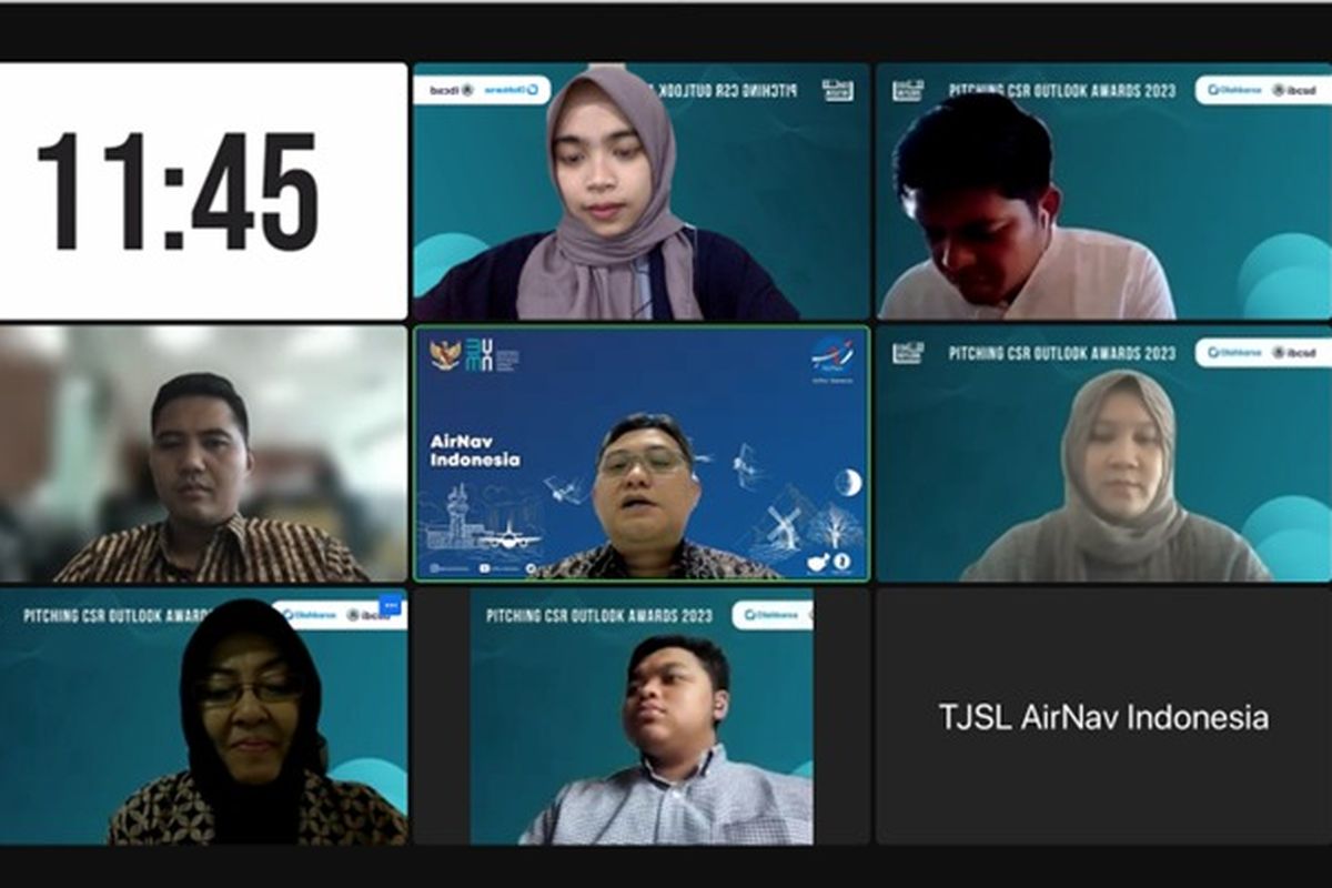 PT Olahkarsa Inovasi Indonesia menggelar pitching atau presentasi paper dari peserta yang lolos tahap kedua CSR Outlook Award 2023.
