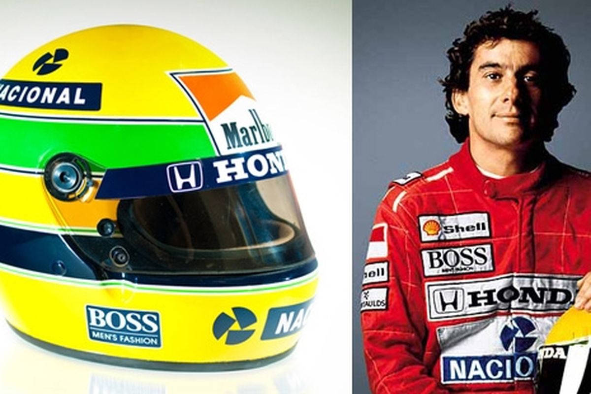Helm Ayrton Senna