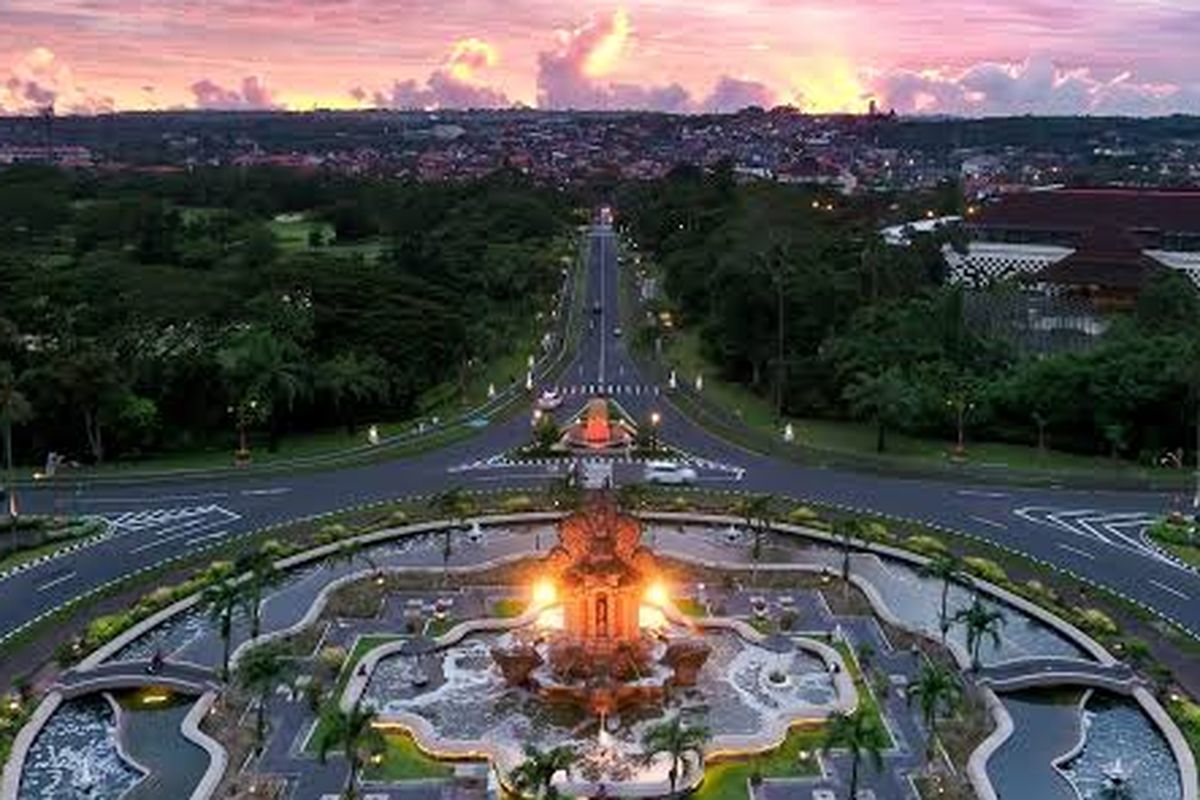 Indonesia Tourism Development Corporation (ITDC) area in Nusa Dua, Bali.