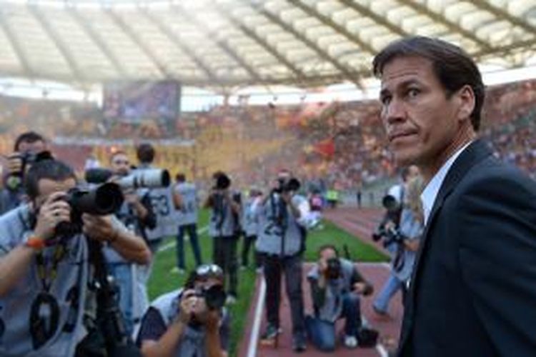 Pelatih AS Roma, Rudi Garcia.