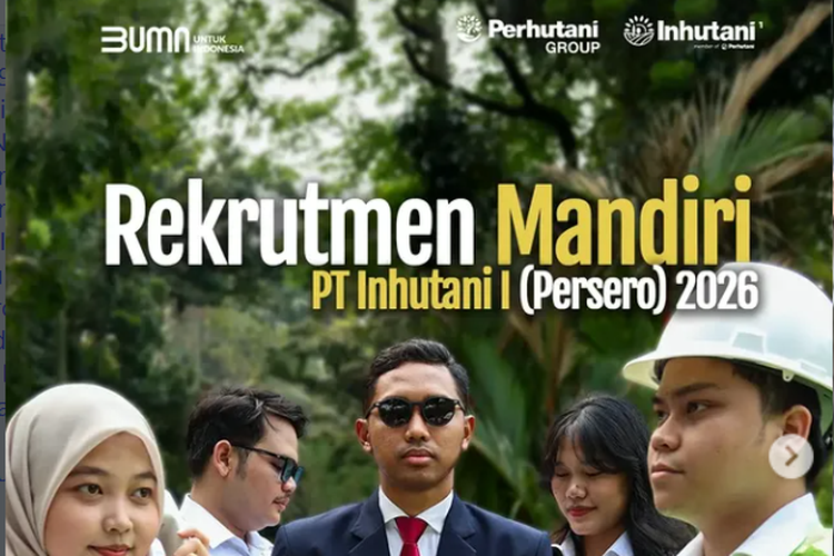 PT Inhutani I Buka Banyak Lowongan Kerja untuk Lulusan SMA hingga S1