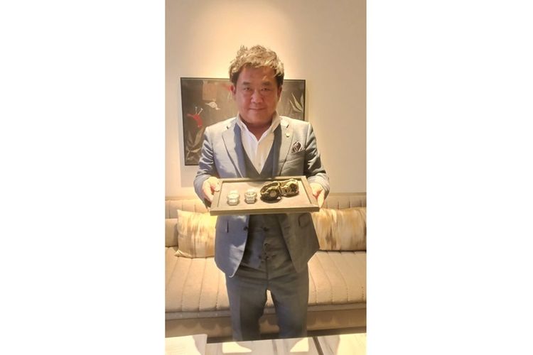 Executive Managing Officer sekaligus Senior General Manager Global Marketing Casio Ono Tetsuro.