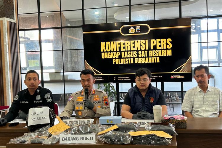 Polisi Tangkap Dua Pelaku Pembacokan di Solo, Dalami Motif Bawa Sajam Saat Berkendara