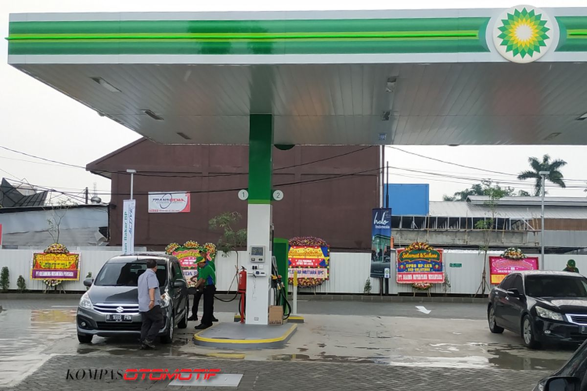 SPBU British Petroleum (BP) Serpong, resmi dibuka.