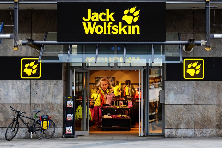 Toko Jack Wolfskin di Stuttgart, Jerman