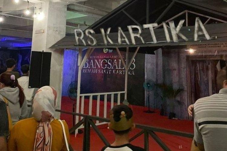 Rumah Hantu Bangsal 13 Rumah Sakit Kartika di Lampung.
