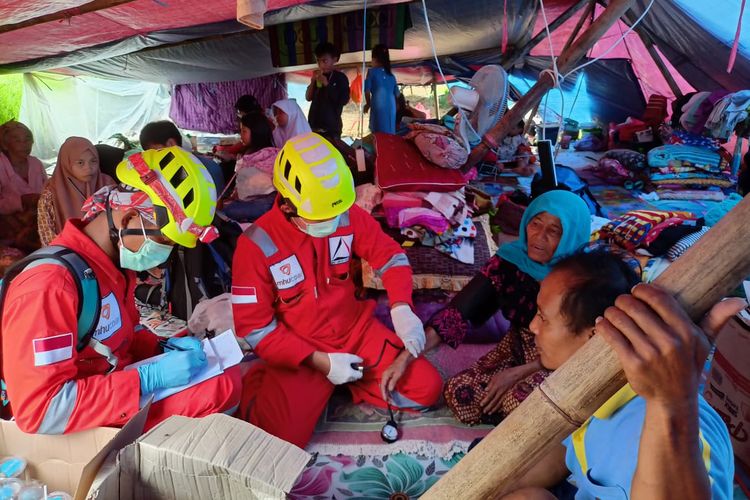 MHU dan MMSGI Salurkan Bantuan untuk Korban Gempa Cianjur