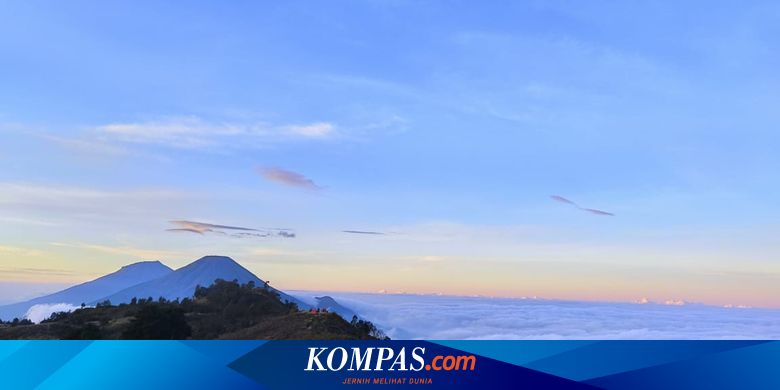 5 Jalur Pendakian Gunung Prau Yang Buka Pada Tahap Uji Coba Halaman All Kompas Com