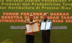 Tingkatkan Ketersediaan Pangan, Gubernur Riau dan Korem 031/WB Teken MoU Upaya Khusus Gerakan Daerah