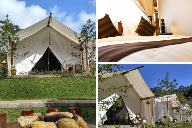 Maribaya Glamping Tent.