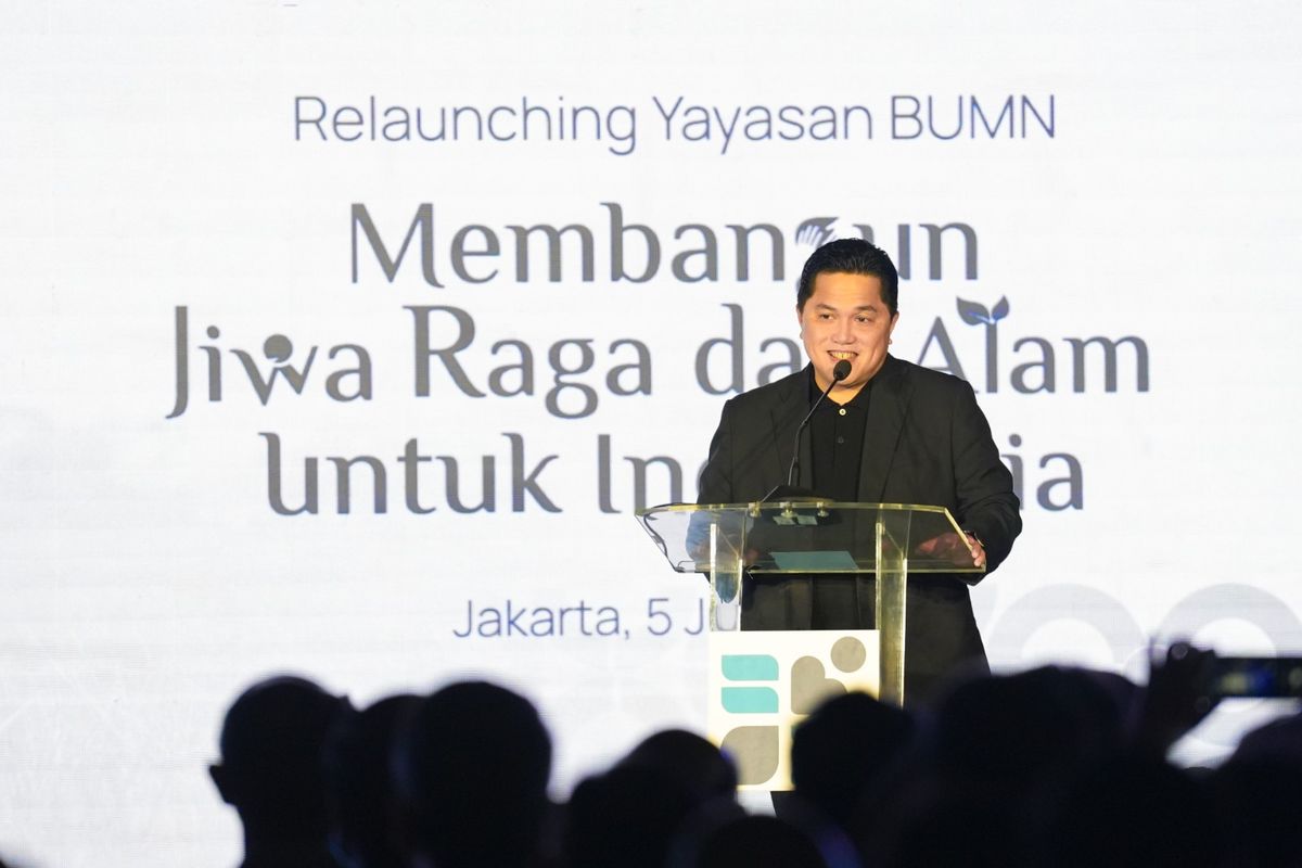 Transformasi Yayasan BUMN, Erick Thohir Gandeng Temasek