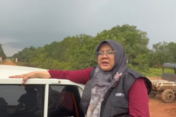 Profil Afni Zulkifli, Bupati Siak yang Menangis Usai Lihat 3 Keluarga Guru Tinggal di Rumah Kayu