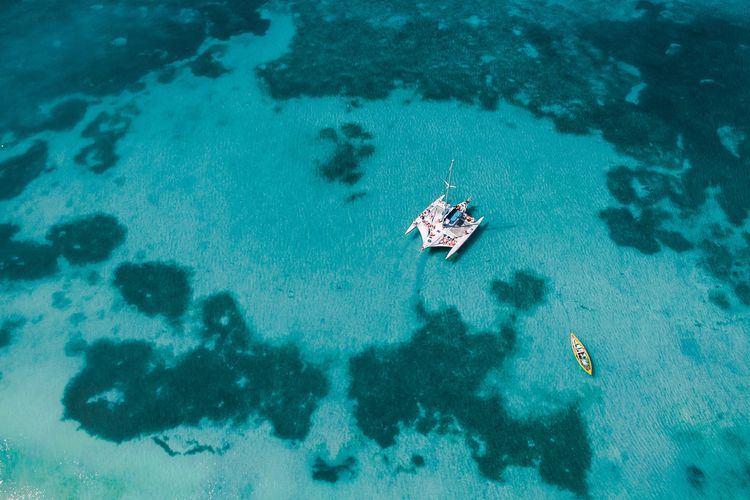 Ilustrasi ekonomi biru.