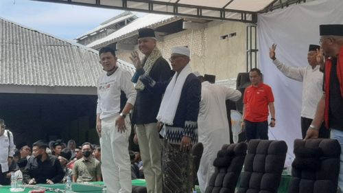 Ganjar Sowan ke Ponpes di Lampung, Didoakan Menang Pilpres 1 Putaran