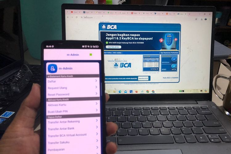 Cara transfer virtual account BCA.