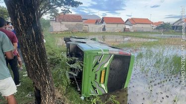 Adu Banteng Microbus Vs Truk Molen di Pamekasan, 4 Orang Luka-luka
