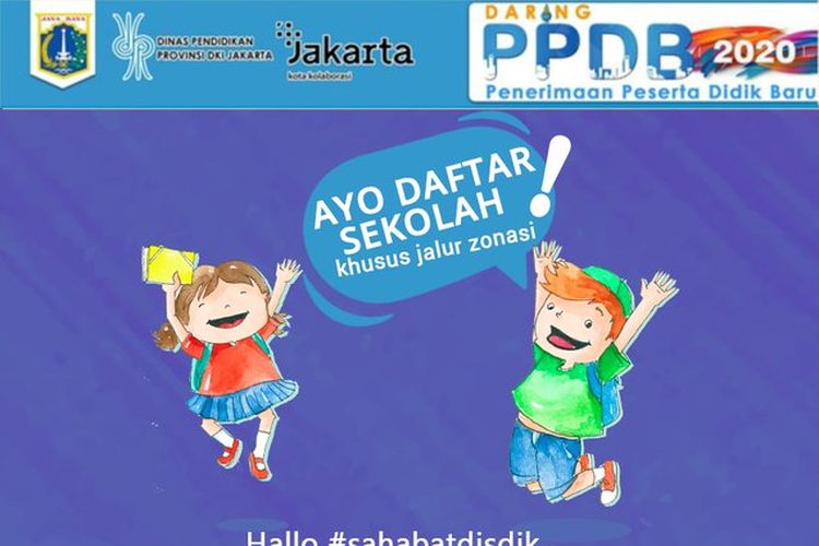 PPDB SD-SMP-SMA Jakarta Jalur Zonasi 