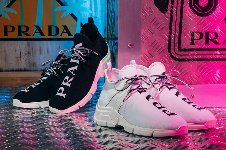 Sneakers terbaru Prada
