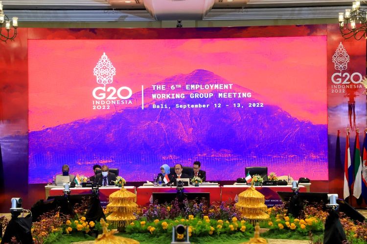 Pembukaan The 6th G20 Employment Working Group (EWG Meeting) di Bali, 12 September 2022