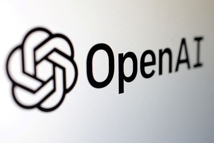 Ilustrasi logo OpenAI