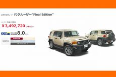 Edisi Perpisahan FJ Cruiser untuk Pasar Jepang