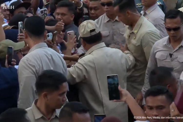 Momen Prabowo Dorong Paspampres yang Halangi Buruh saat 