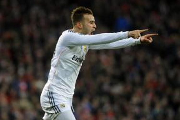 Gelandang Real Madrid, Jese Rodriguez.