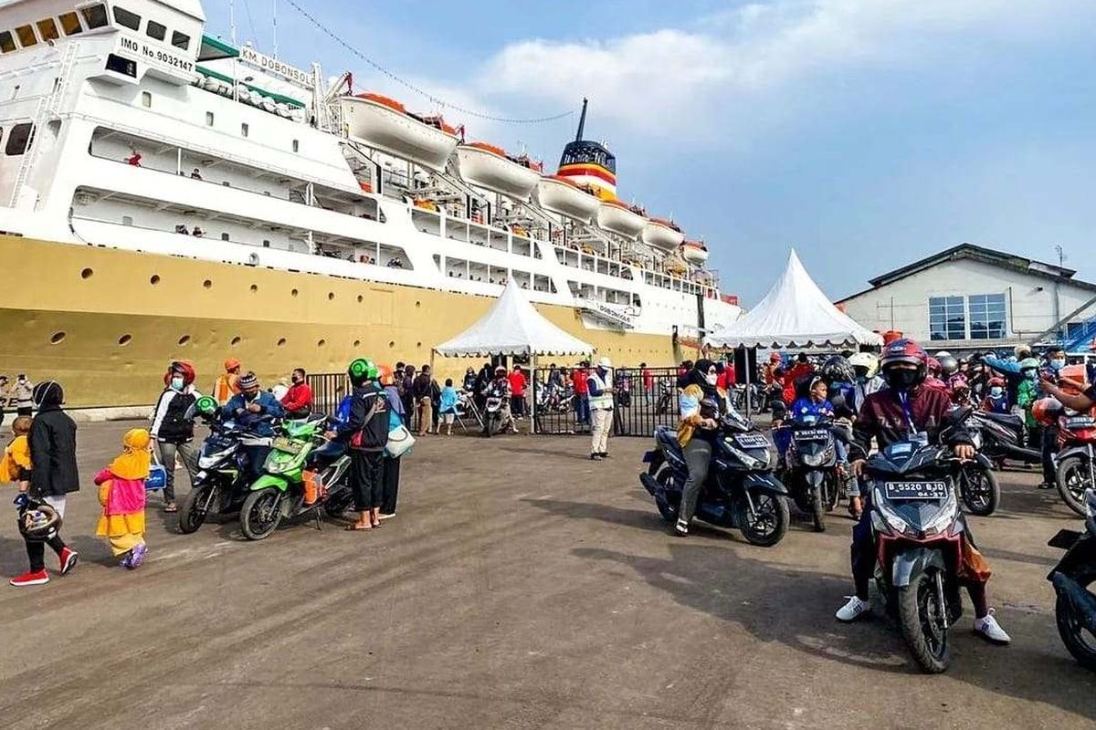 Mudik gratis sepeda motor dengan kapal laut