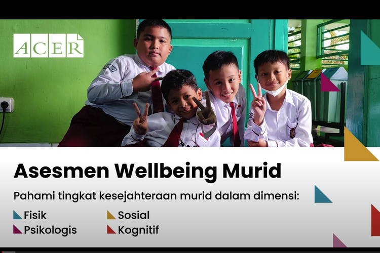 Webinar Asesmen Kesejahteraan Siswa yang digelar Australian Council for Educational Research (ACER) Indonesia bersama Himpunan Evaluasi Pendidikan Indonesia (HEPI) dan Asosiasi Psikometrika Indonesia (Apsimetri).

