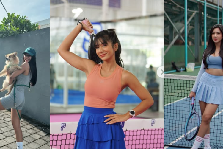 5 OOTD Olahraga ala Fanny Ghassani, Tetap Feminin dan Stylish