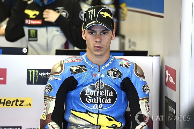 Pebalap tim Marc VDS Moto2 Joan Mir yang dikabarkan sudah menandatangani pra kontrak dengan Honda.