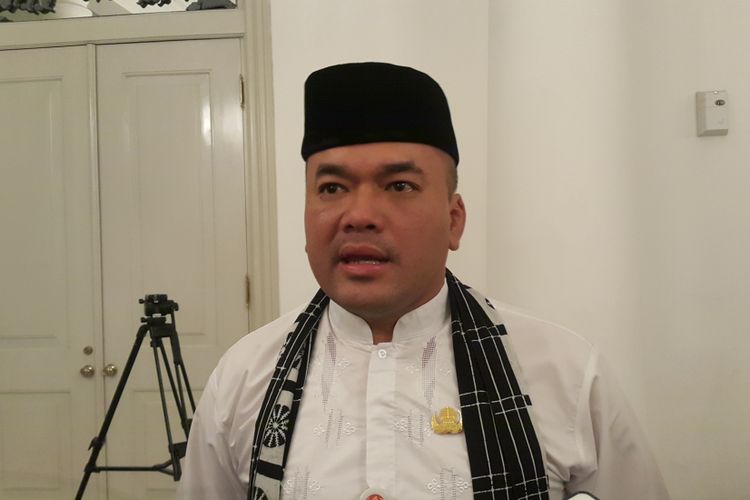 Kepala Dinas Sumber Daya Air DKI Jakarta Teguh Hendarwan di Balai Kota DKI Jakarta, Jalan Medan Merdeka Selatan, Kamis (19/10/2017).