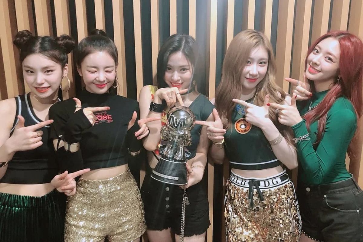 Girlband K-pop pendatang baru bentukan JYP Entertainment, ITZY.