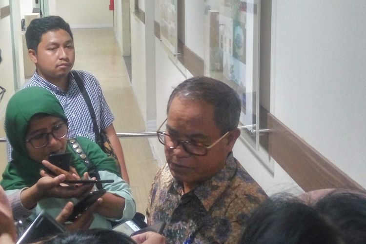 Deputi Bidang Restrukturisasi dan Pengembangan Usaha Kementerian BUMN, Aloysius Kiik Ro di Jakarta, Kamis (15/11/2018).