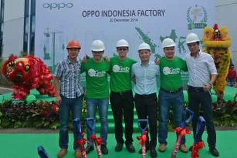April 2015, Pabrik Oppo Beroperasi di Indonesia 