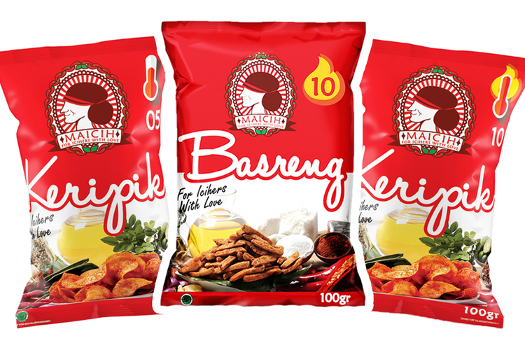 Varian keripik maicih.