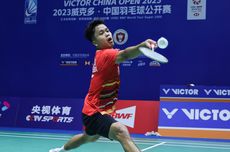 Hasil China Open 2023: Gagal Revans, Ginting Langsung Tersingkir pada Babak Pertama