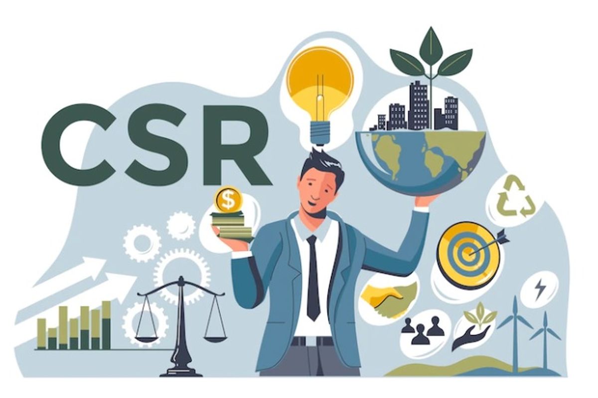 CSR adalah suatu konsep atau tindakan yang dilakukan oleh perusahaan sebagai rasa tanggung jawab perusahaan terhadap sosial maupun lingkungan sekitar dimana perusahaan itu berada. 