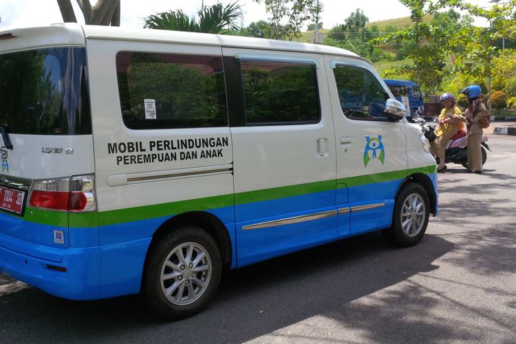 Mobil operasional  Dinas Pemberdayaan Perempuan Perlindungan Anak Pengendalian Penduduk dan Keluarga Berencana Kabupaten Nunukan Kalimantan Utara yang berhasil membongkar kasus kekerasan seksual terhadap anak yang dilakukan oleh paman korban 7 tahun lalu. 