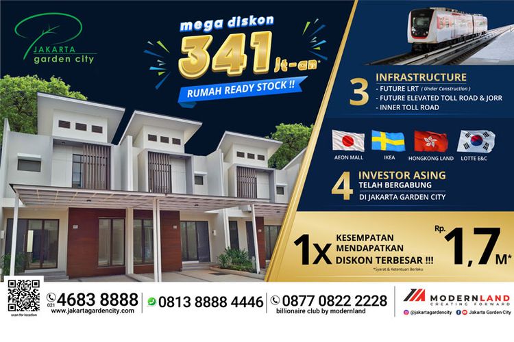 Memberikan promo dan diskon jadi salah satu strategi PT Modernland Realty Tbk dalam menghadapi new normal. 