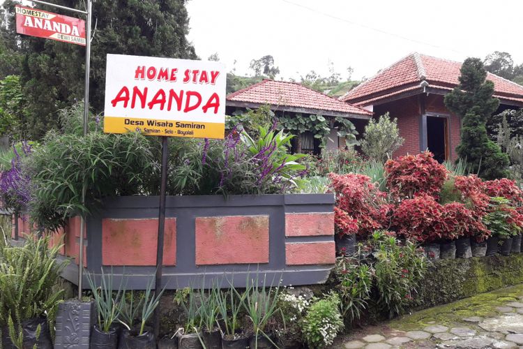 Homestay di Desa Samiran, Kabupaten Boyolali, Jawa Tengah.