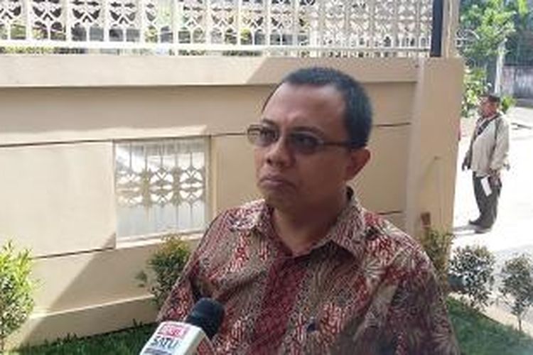 Direktur Eksekutif Para Syndicate Ari Nurcahyo, saat ditemui di Kantor Para Syndicate, Kebayoran Baru, Jakarta Selatan, Minggu (24/5/2015).