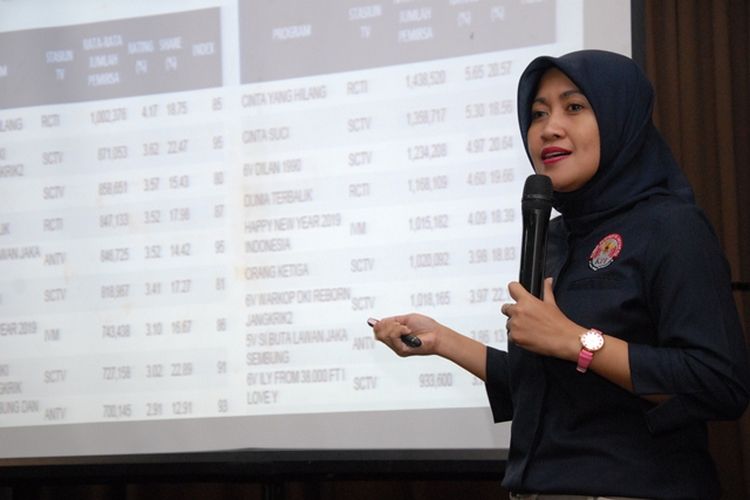 Komisioner KPI Bidang Isi Siaran Nuning Rodiyah