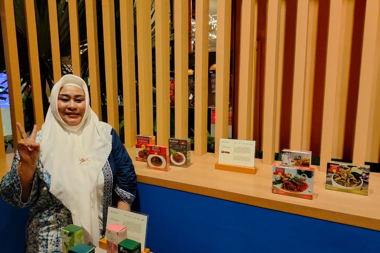 Makanan Minang Makin Mendunia, BRI Bawa UMKM Restu Mande ke Pameran Trade Mission Singapore 2023