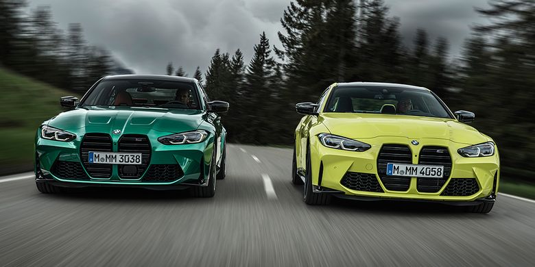 Sedan performa terbaru BMW M4 dan M3